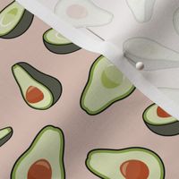 Avocados - avo on blush - food - LAD21
