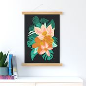 Flowers Wallhanging / Tea Towel