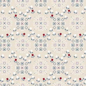 Historic Route 66 Fabric, Wallpaper and Home Decor | Spoonflower