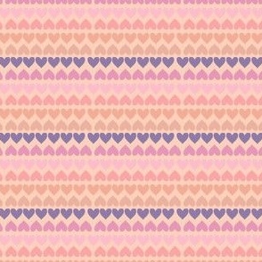 Pink Purple Hearts