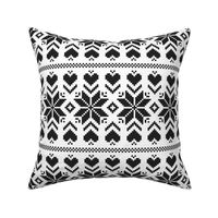 Christmas Star fair isle black