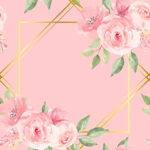 Pink roses ,flowers pattern 