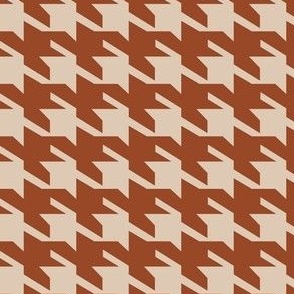 SUNBOW HOUNDSTOOTH RUST