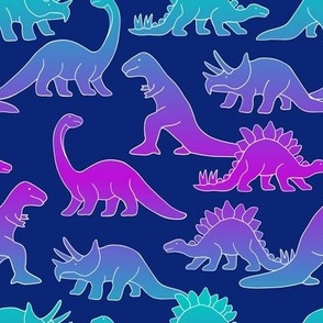 Dinosaurs Blue