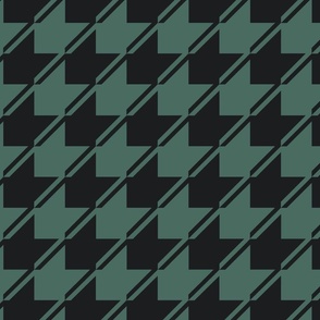 Calm Pine Houndstooth { large scale }