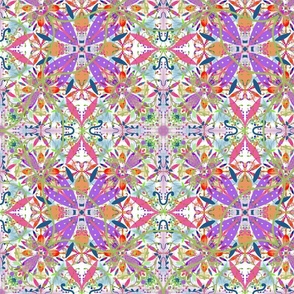 Quilty Purple Pink Kaleido