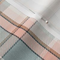 Weekender Plaid - Winter Prairie Blue Blush Regular Scale