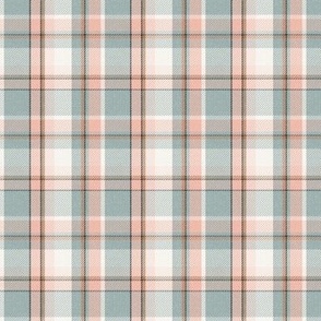 Weekender Plaid - Winter Prairie Blue Blush Small Scale