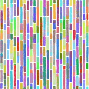 Color Bars Stripes (white background)