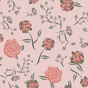 Rose Garden - Rosy - Medium