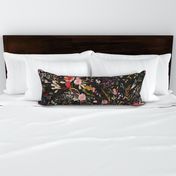 Autumn Fable Floral (charcoal) JUMBO 