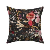 Autumn Fable Floral (charcoal) JUMBO 