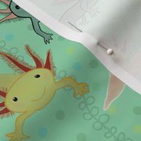 quirky axolotls