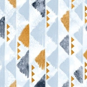 Ikat Japandi Triangles