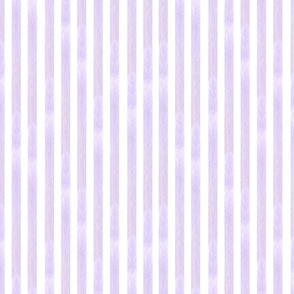 Classic Stripes Handpainted Soft Lilac