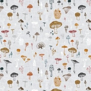 Petite Mushroom (grey) MED 