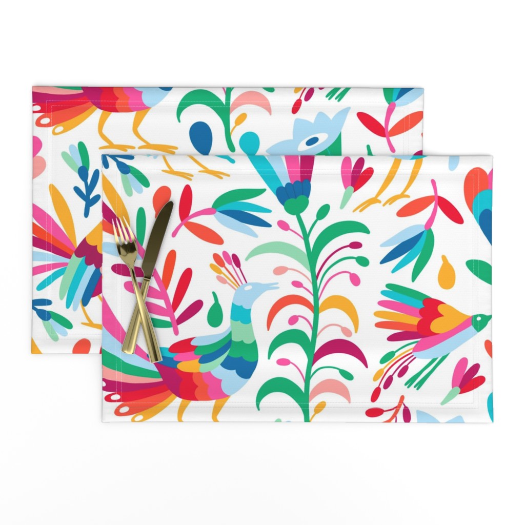 Otomi Mexican Pattern Rainbow