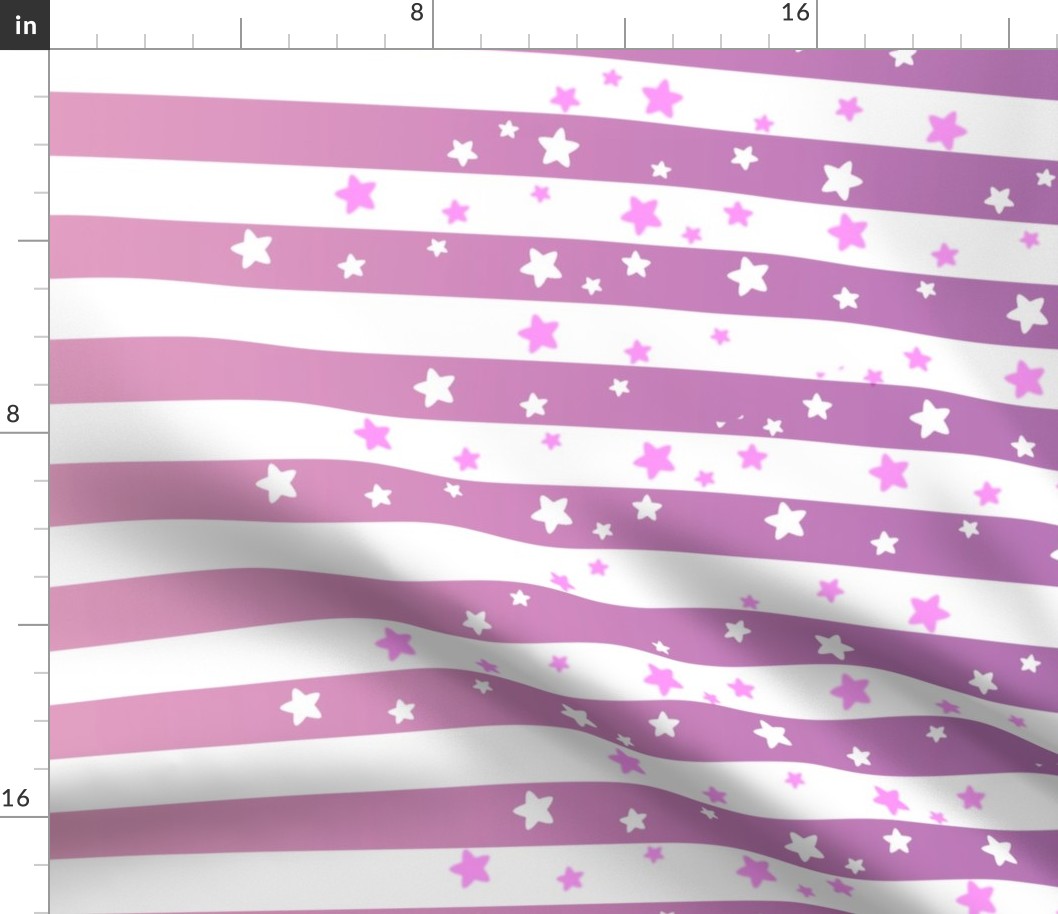 Purple Stars and Stripes