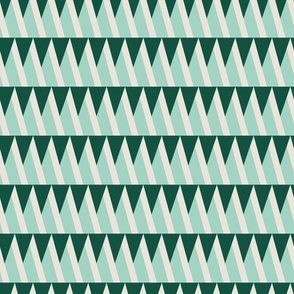 Doing What Triangles Can Md | Mint & Dark Green