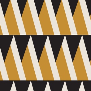 Doing What Triangles Can Jumbo | Black & Ochre