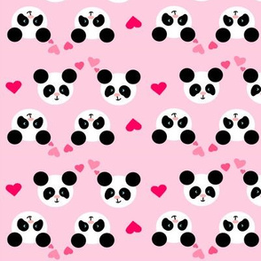 Panda Love Purple Small