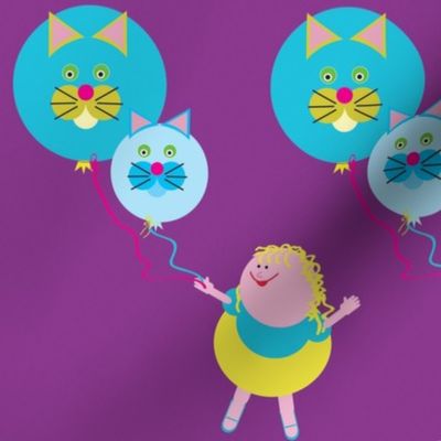 FAT CAT BALLONS pu bg