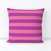 Pop Dots Stripes Purple and Pink