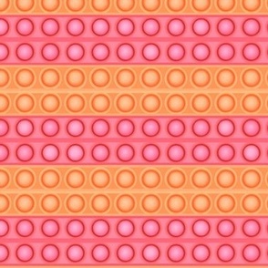 Pop Dots Stripes Pink and Orange