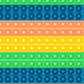 Multicolored Pop Dot Stripes