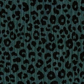 Leopard Teal Texture
