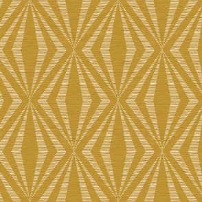 Striped Diamonds Mustard texture