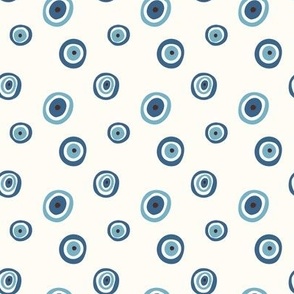 Evil eye - small pattern version