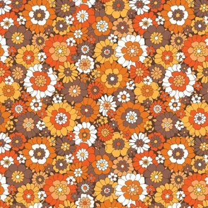 Avery Retro Floral Fall - large scale