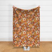 Avery Retro Floral Fall - extra large scale