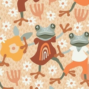 Frog dance / Large scale