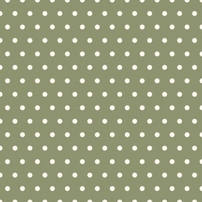 Polka Dot Sage Green 12x12