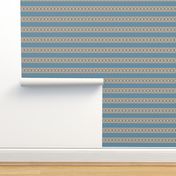 Blue with Wheat Color Frieze Stripe © Gingezel™ 2012