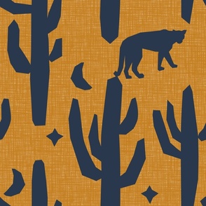 Saguaro Forest cutout style