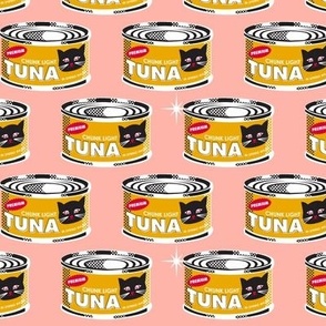 Hot Tuna (Sherbet) || black cats on tuna cans