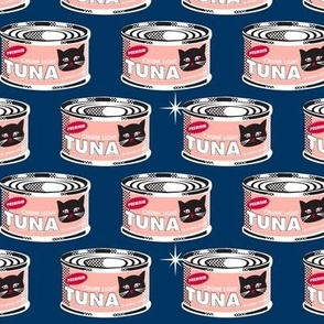 Hot Tuna (Huckleberry) || black cats on tuna cans