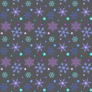 GRAY SNOWFLAKE 