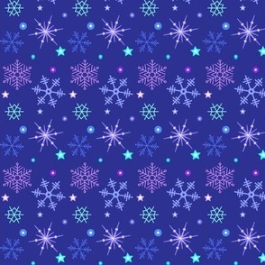 BLUE SNOWFLAKE