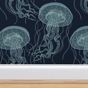 Jellyfish blue