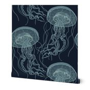 Jellyfish blue