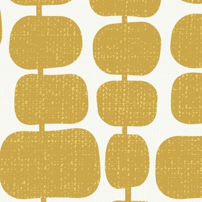 Mod Textured Dots_Golden Rod_Large