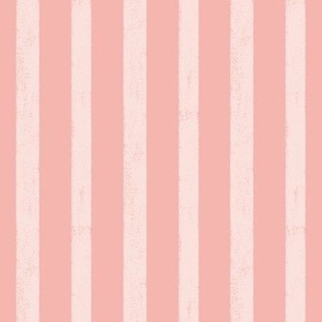 Chalky Stripe - Bicolor Carnation  - Wriggle and Wiggle 