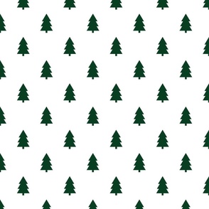 Green Christmas Tree Icons Large