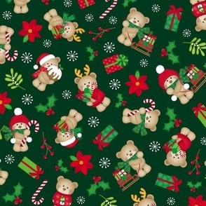 Teddy Bear Christmas Small