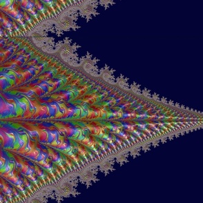 Stroll to Infinity Horizontal Fractal with 3Depth