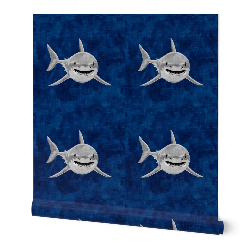 Shark Quilt Block - 18" - C21